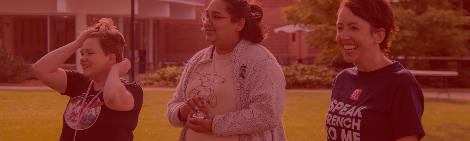 French Students Studying Together
